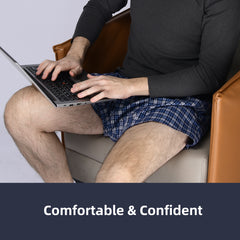 Summer Recommendations - Men's Washable Incontinence Shorts - Absorbent 150ml (Moderate incontinence)