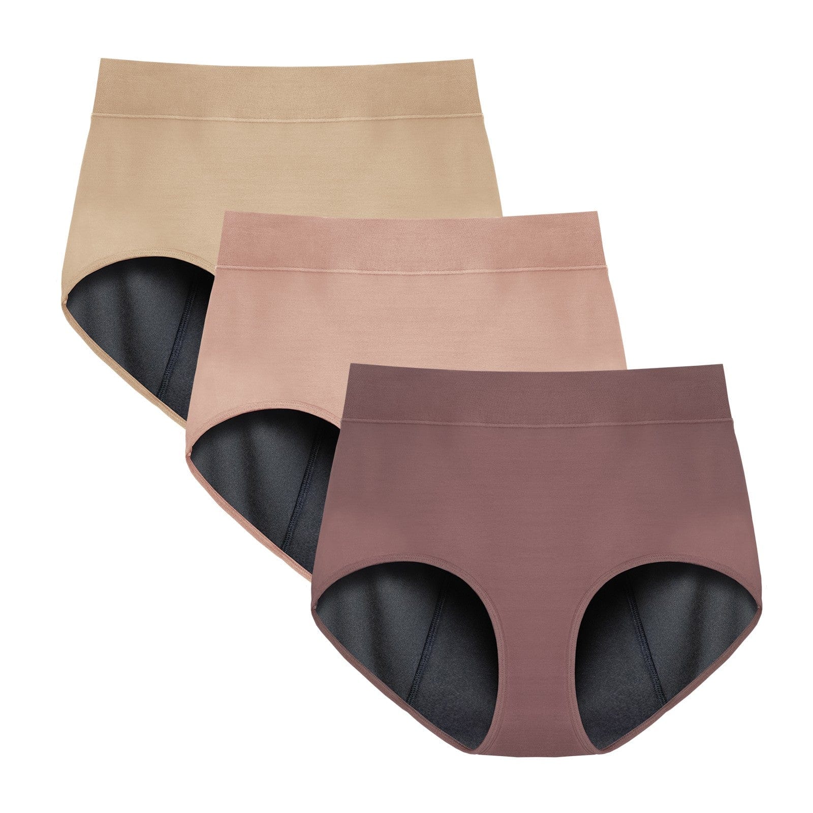 TIICHOO Period Underwear for Women Silky Soft Absorbent Hipster